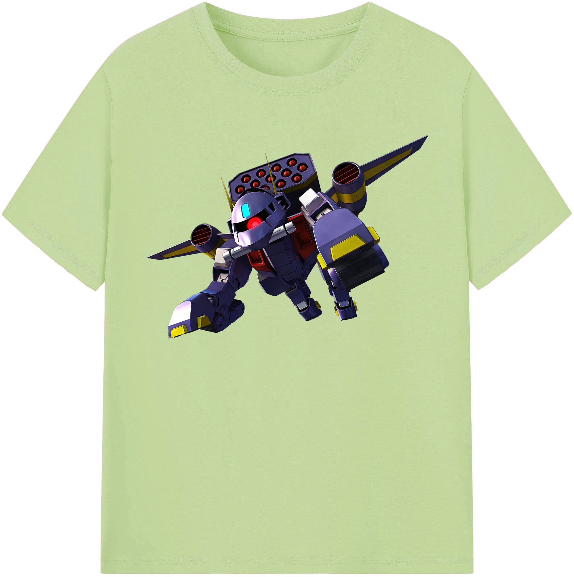 （画像用） 機動戦士ガンダム Mobile Suit Gundam 綿100％半袖Tシャツ（フロントプリント）